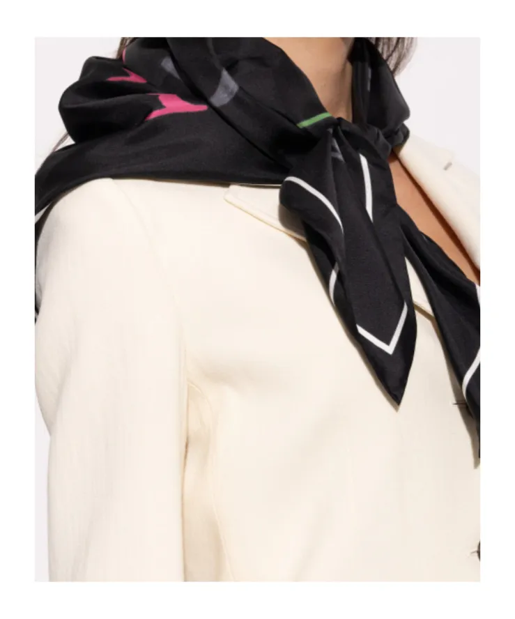 Givenchy Logo Detailed Scarf