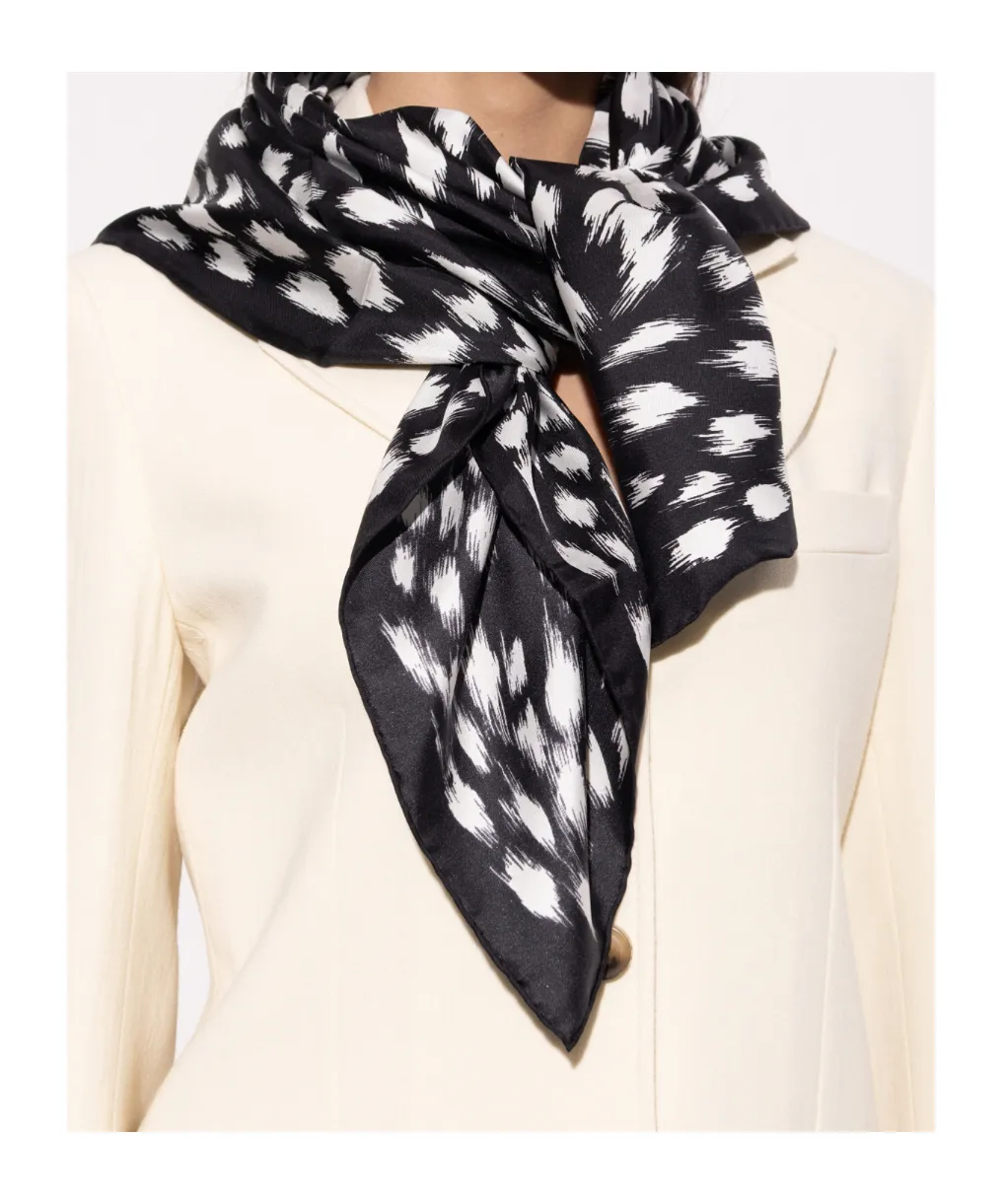 Givenchy Pattern Detailed Scarf