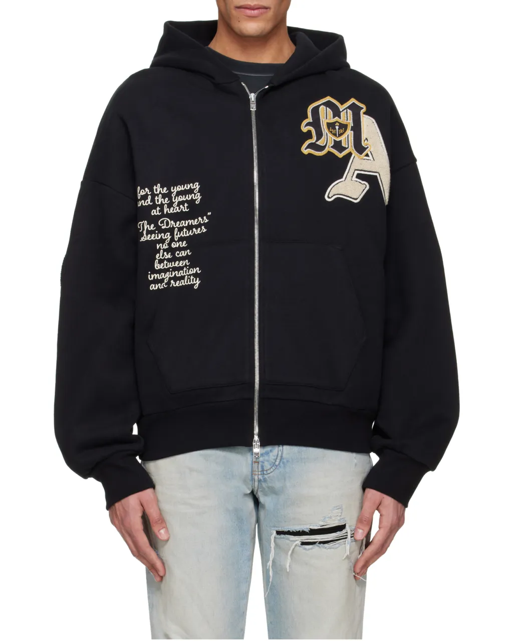Logo-Appliqu Full-Zip Hoodie