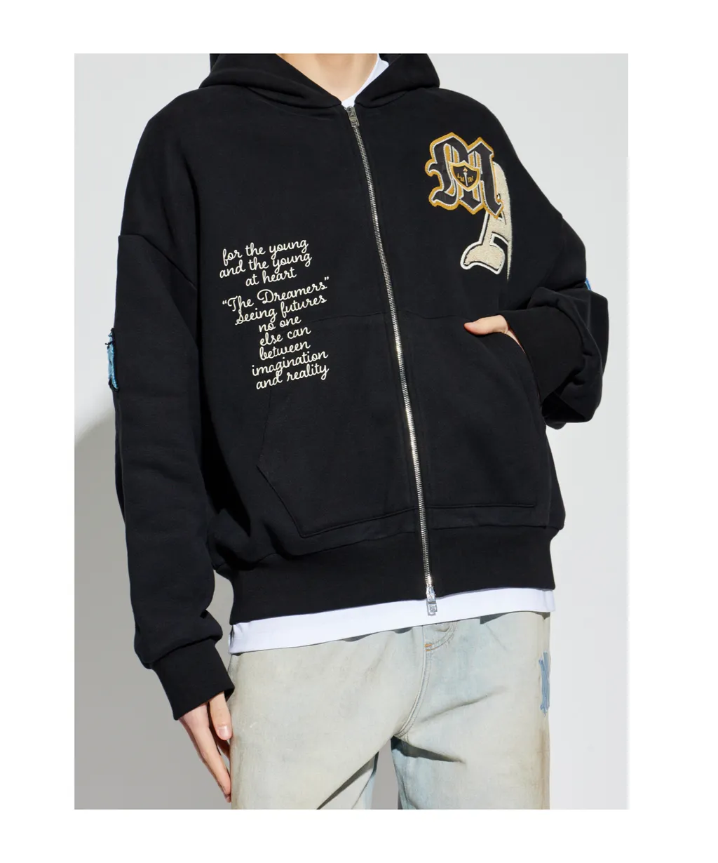 Logo-Appliqu Full-Zip Hoodie