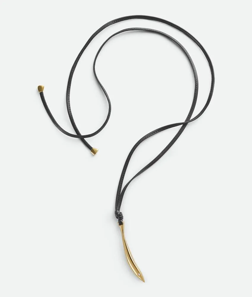 Sardine Leather Necklace