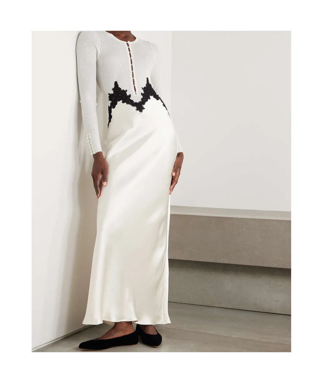 Kerry Lace Trimmed Dress