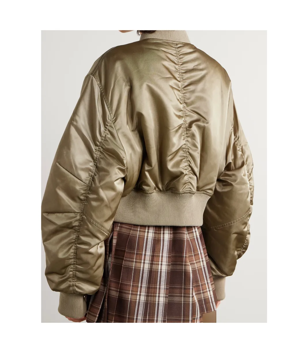 Zippered Long Sleeve Casual Jacket