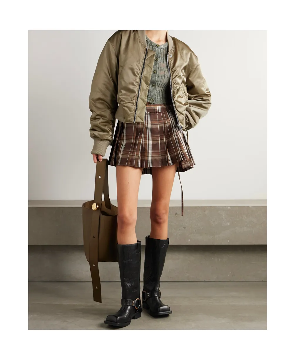 Zippered Long Sleeve Casual Jacket