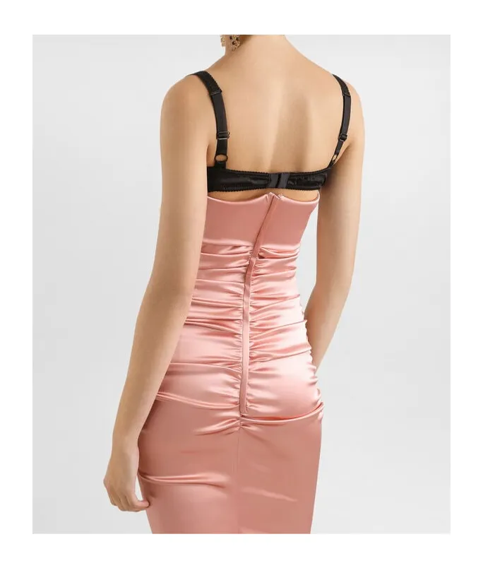 Gathered Midi Dress