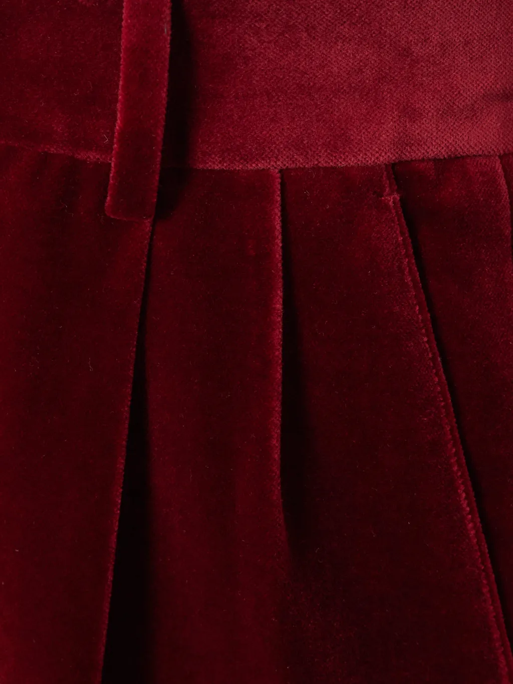 Pleated Straight-Leg Pants