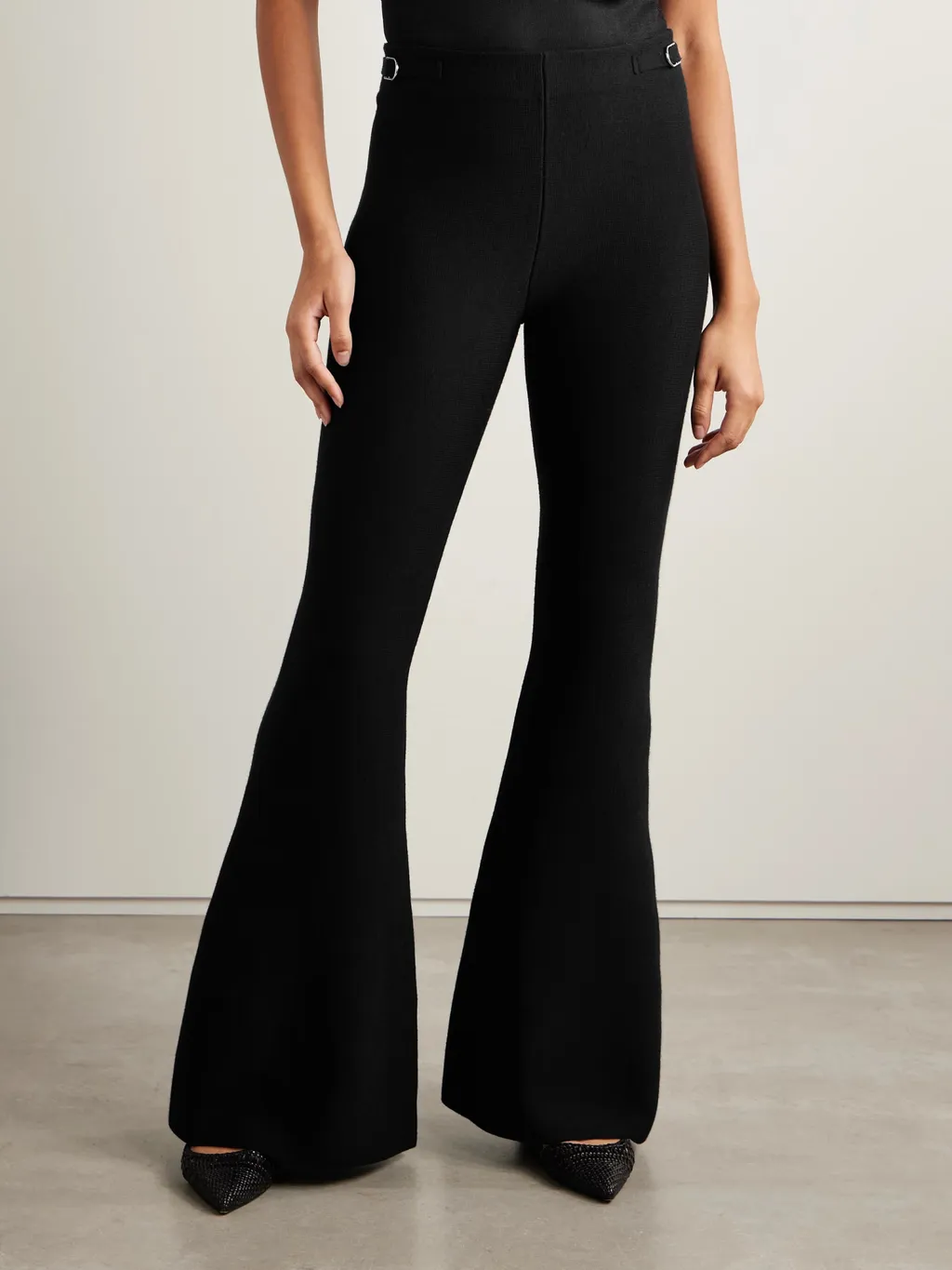 Ayala Knitted Flare Pants