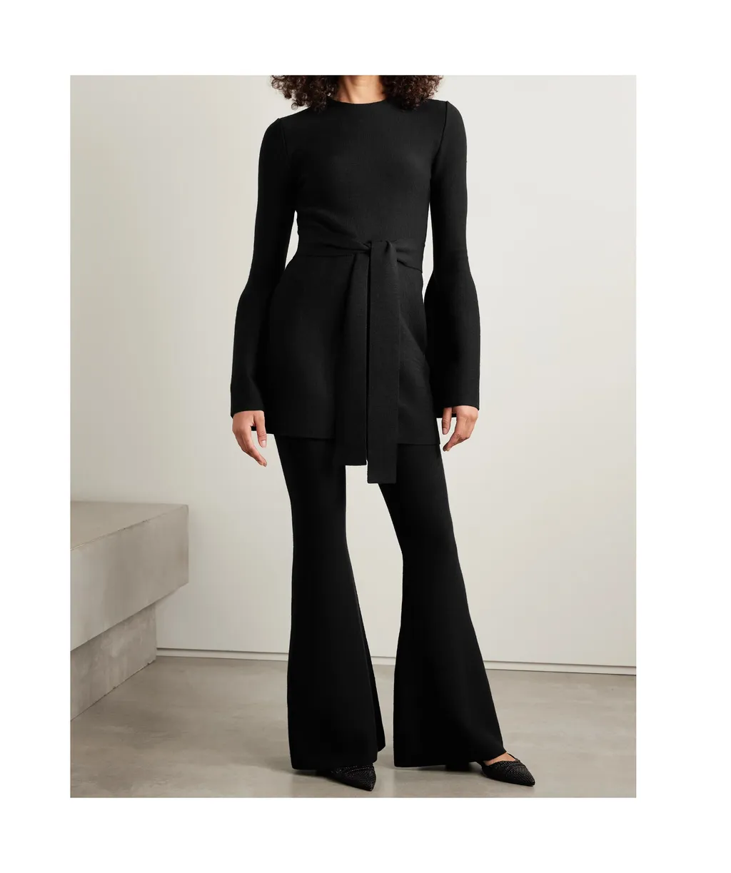 Ayala Knitted Flare Pants