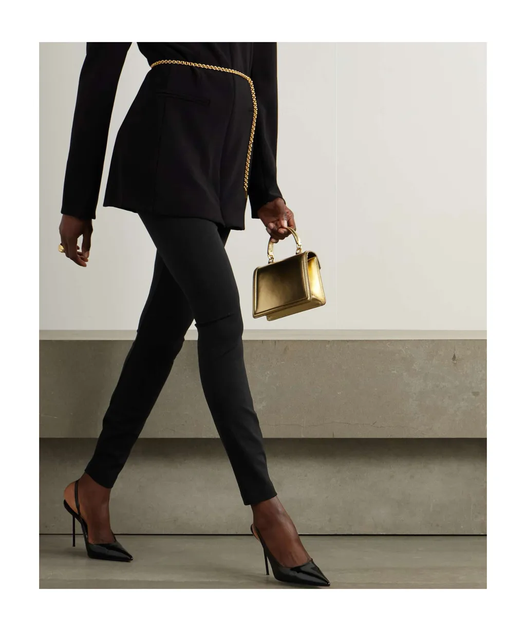 Slim-Cut Tailored Trousers