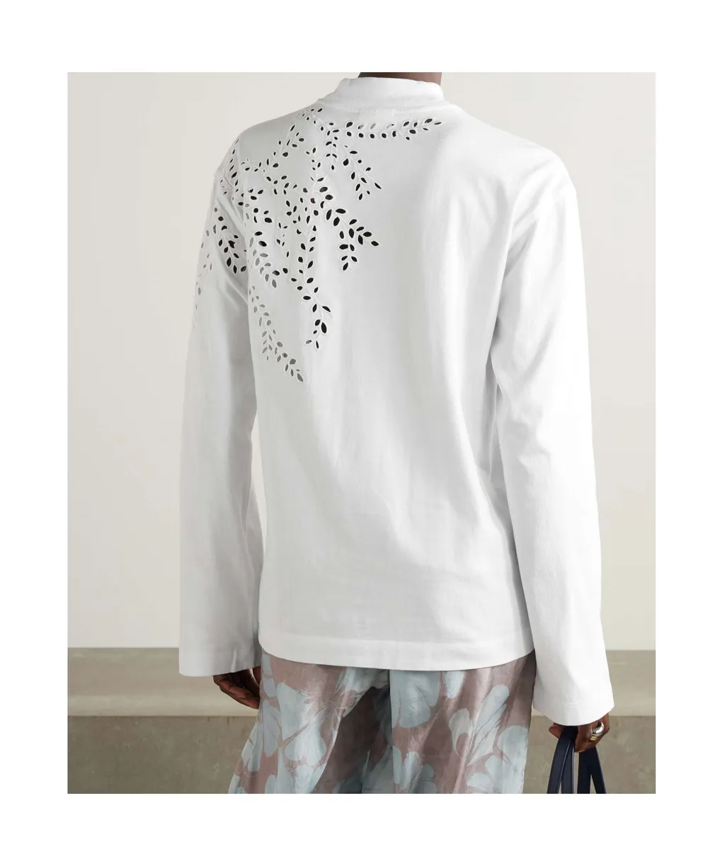 Broderie-Anglaise T-Shirt
