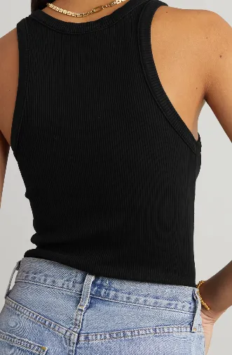 Ribbed Stretch Vest