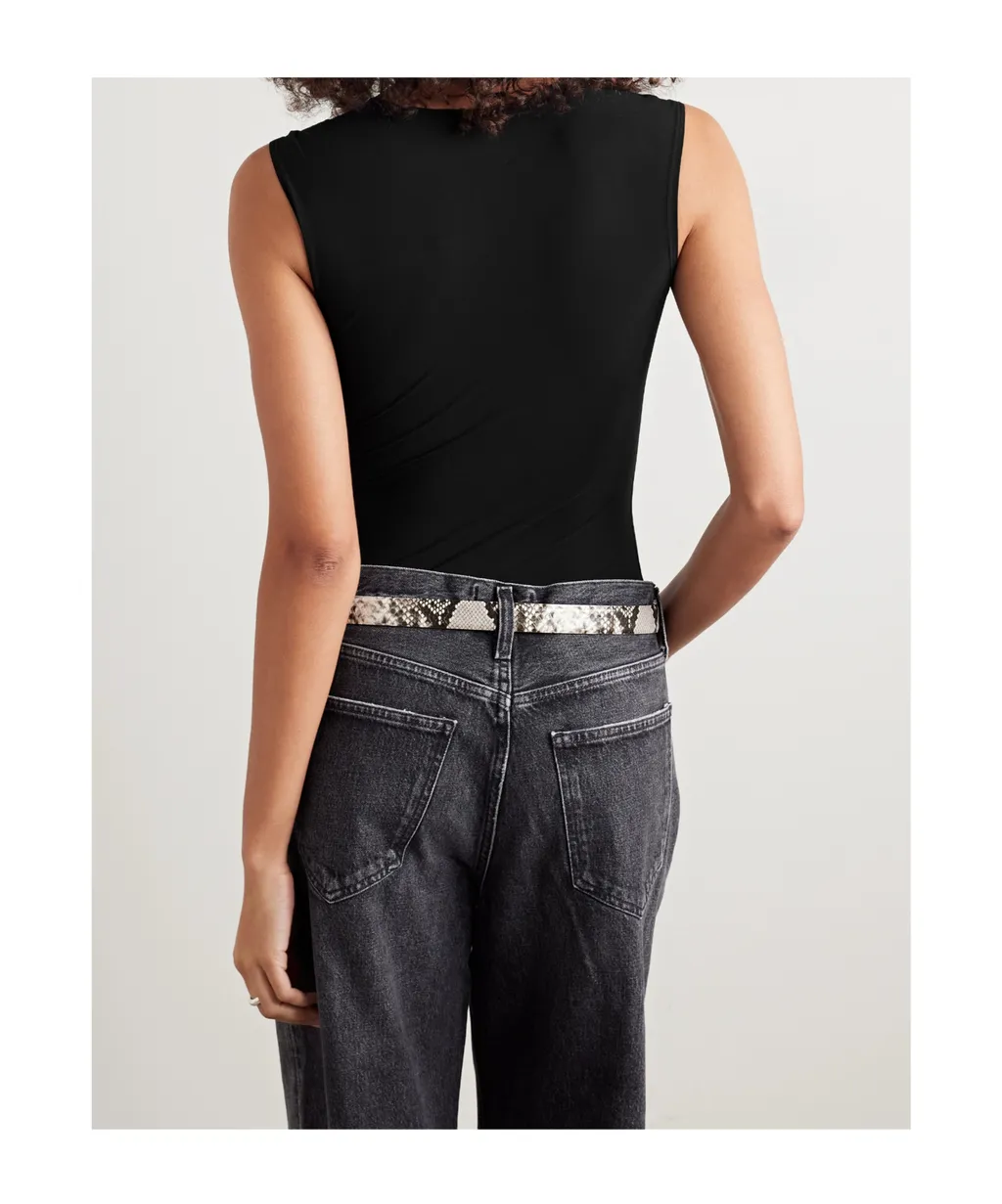 Sleeveless Stretch Bodysuit