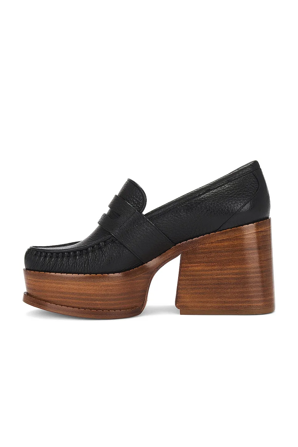 Thick-Soled Loafers