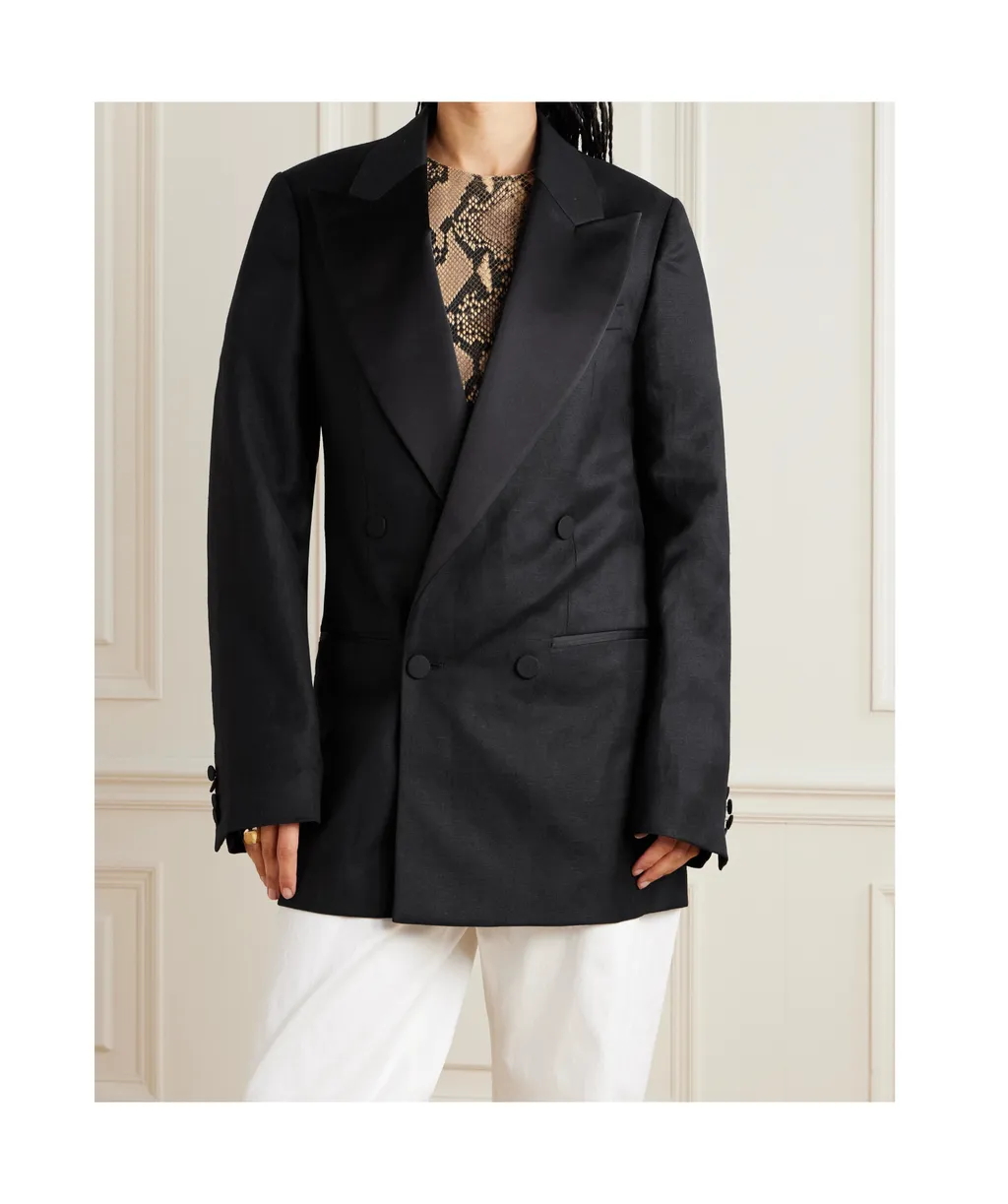 Double-Breasted Blazer