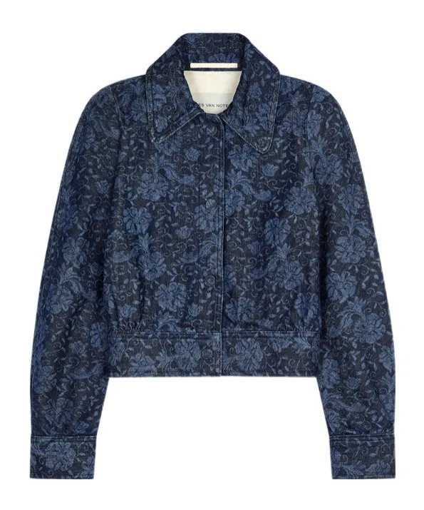 Printed Denim Jacket