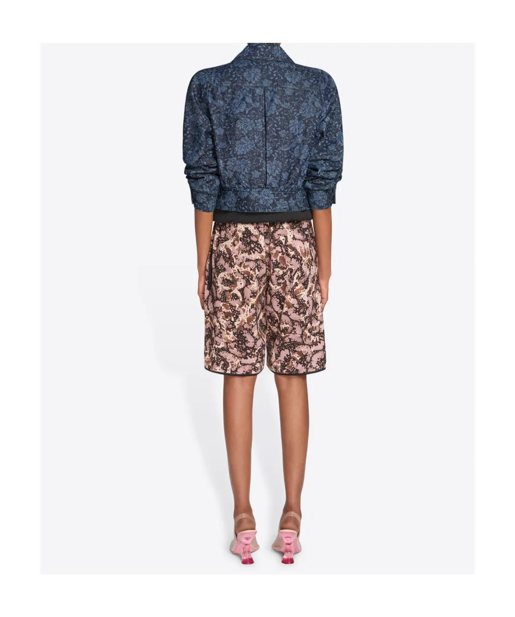 Printed Denim Jacket