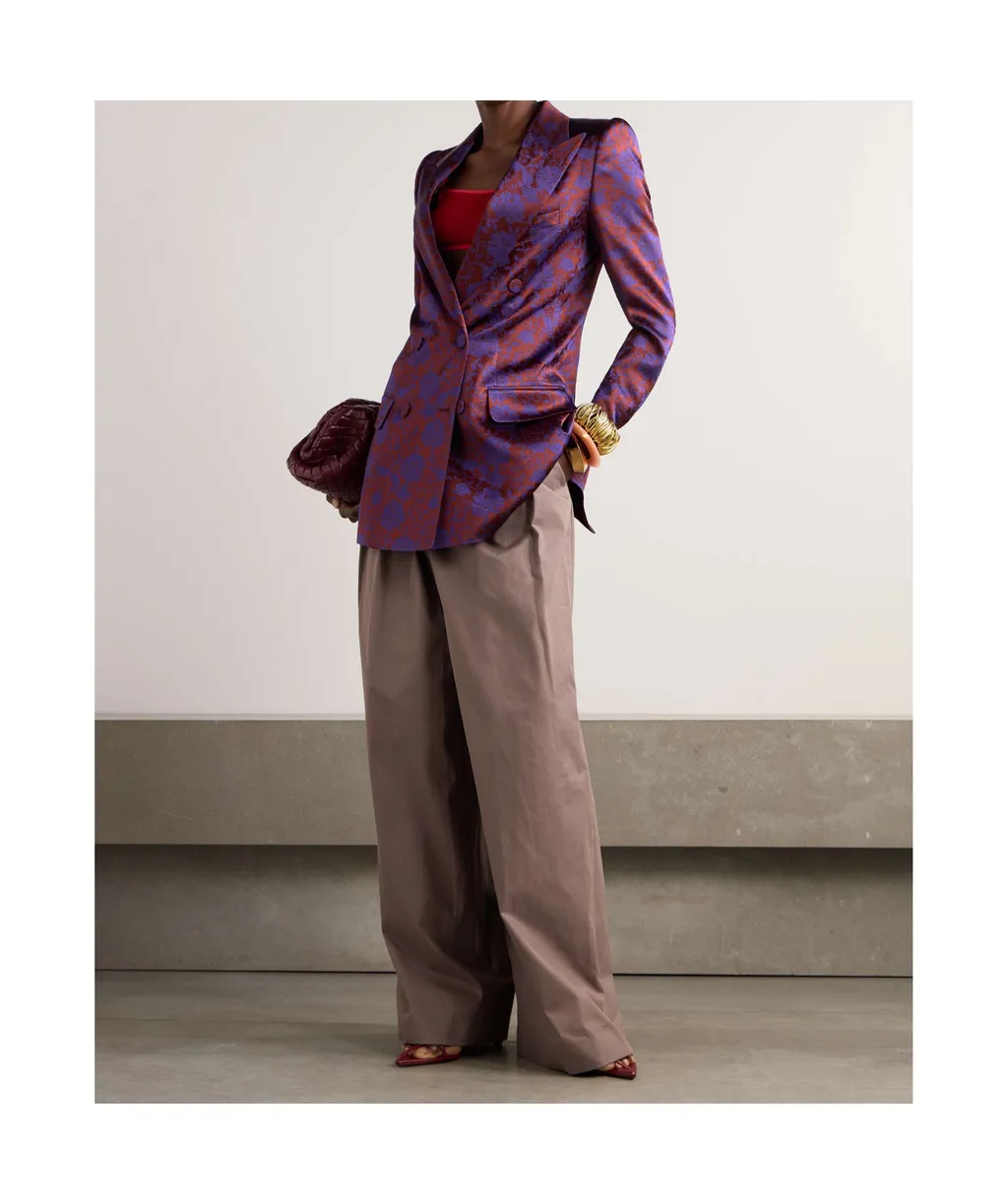 Long-Sleeved Suit Jacket