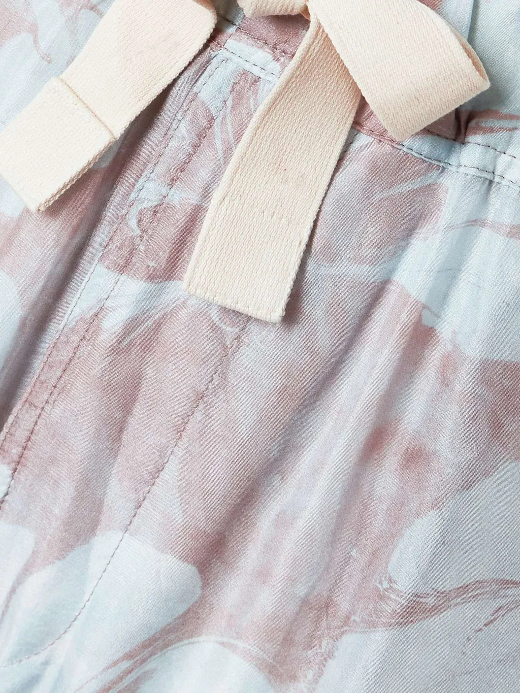 Patterned Casual Pants