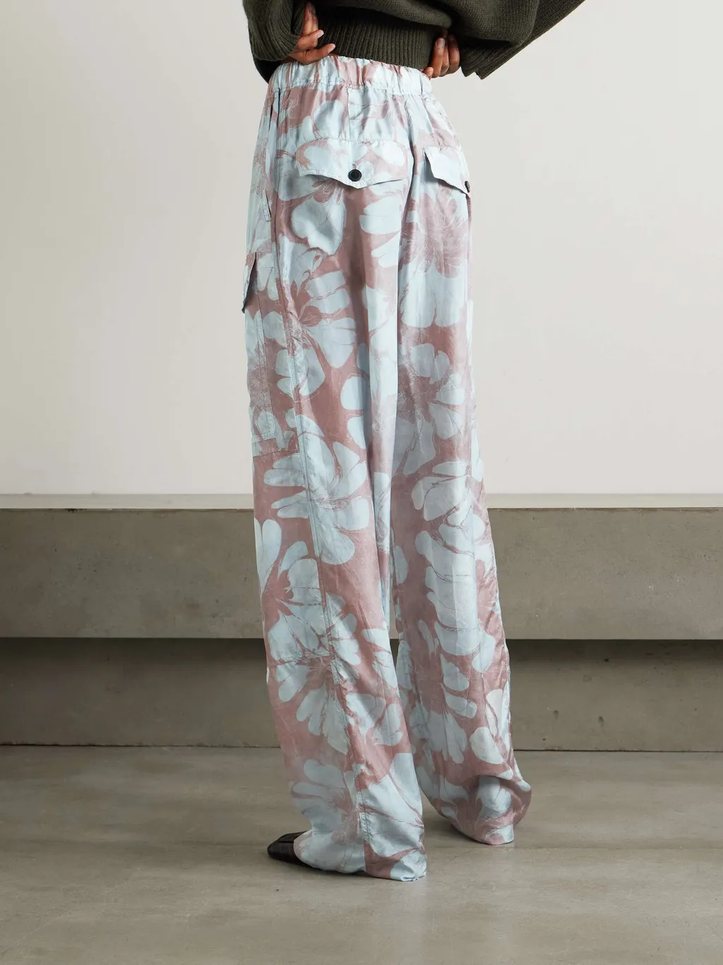 Patterned Casual Pants
