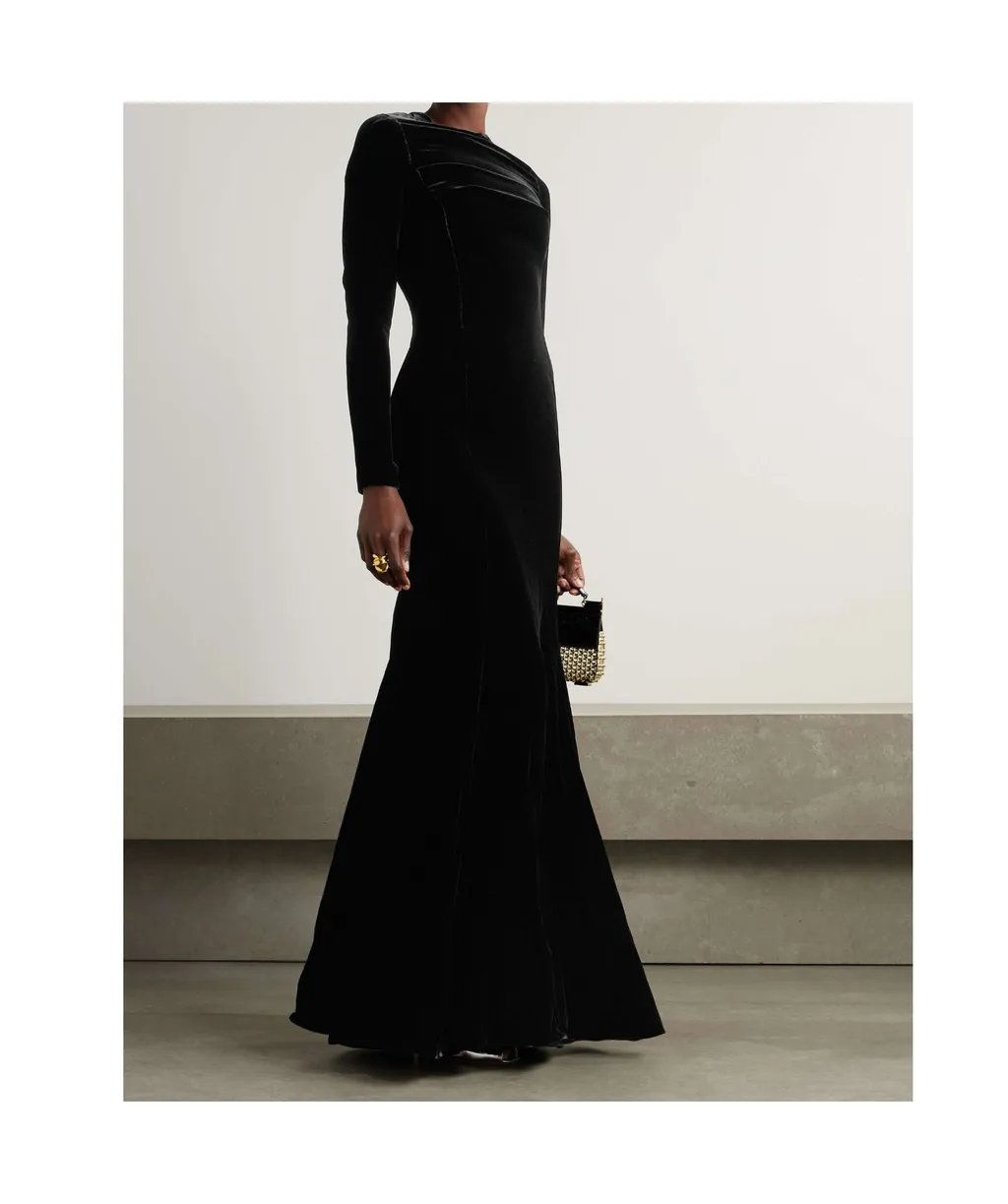 Velvet Maxi Dress