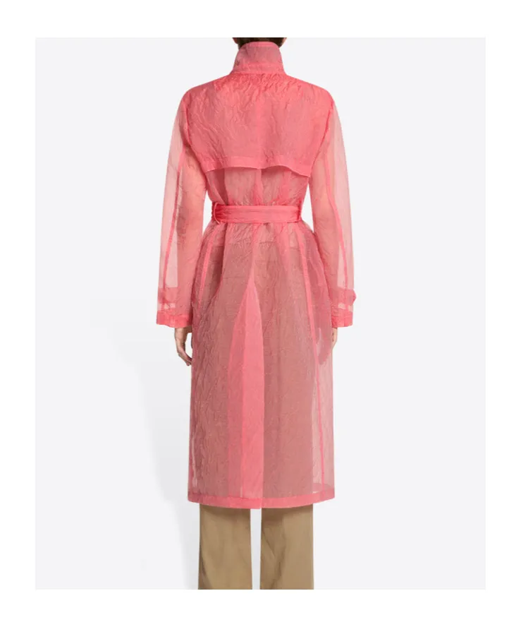 High Collar Long Sleeve Coat