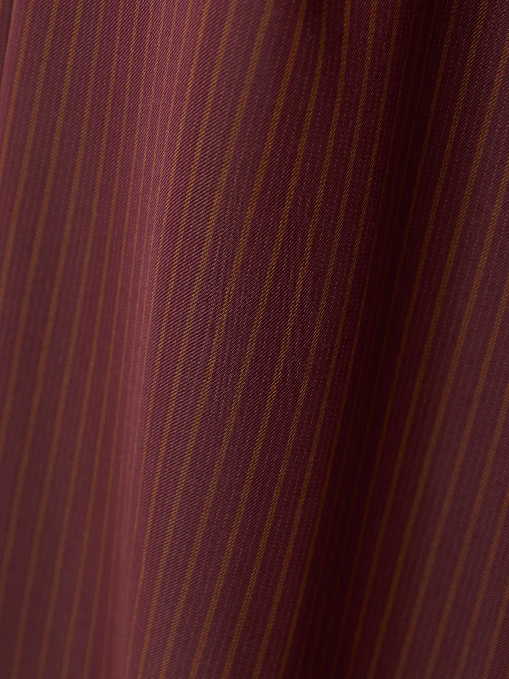 Pinstripe Wide-Leg Casual Pants