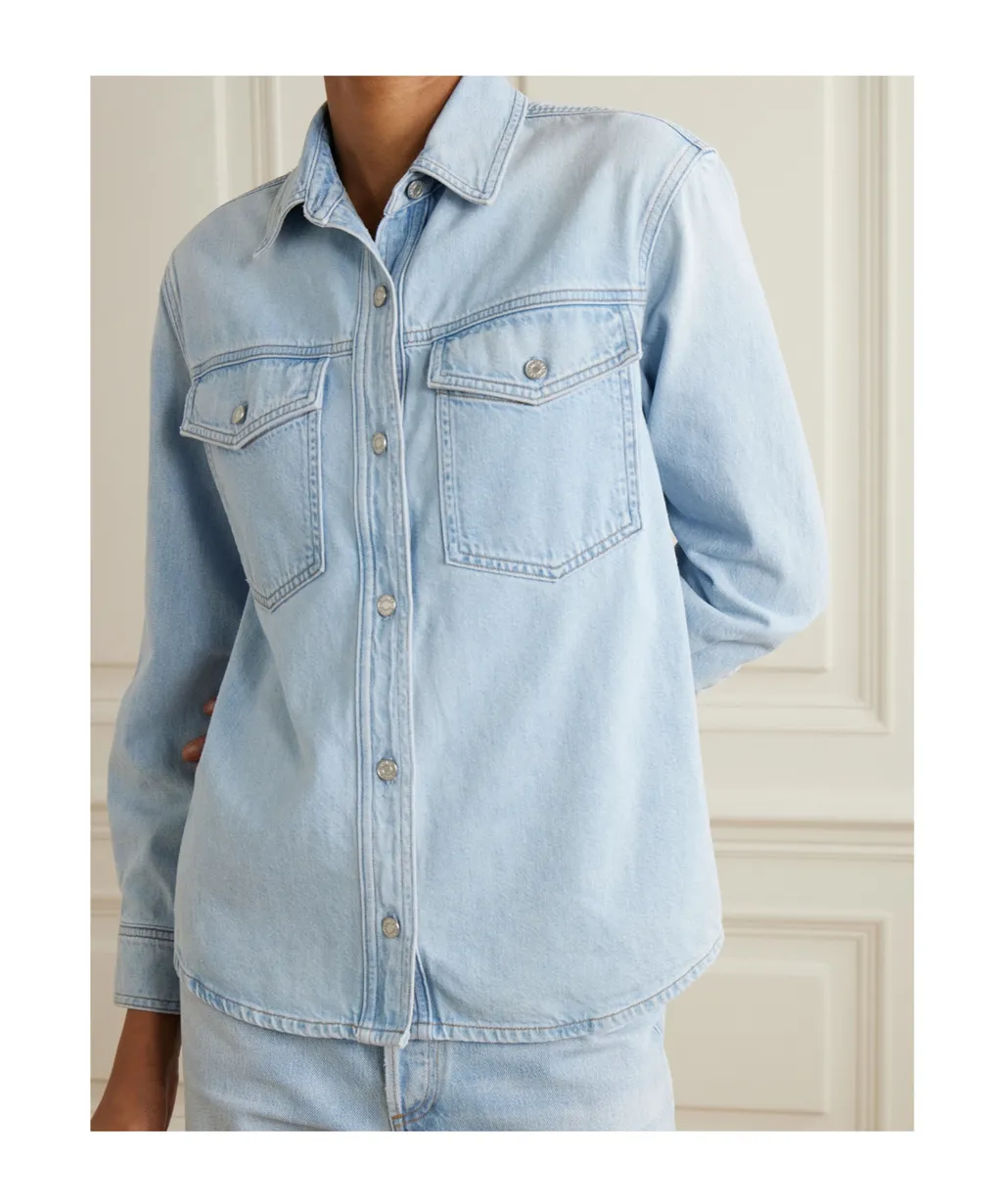 Long Sleeve Denim Shirt
