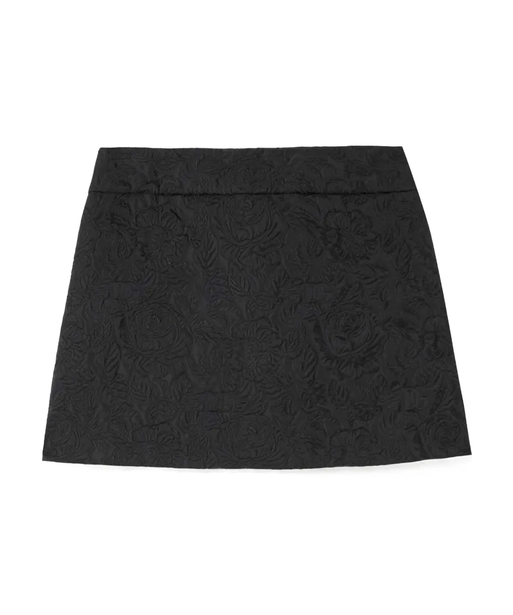Matelassé Mini Skirt