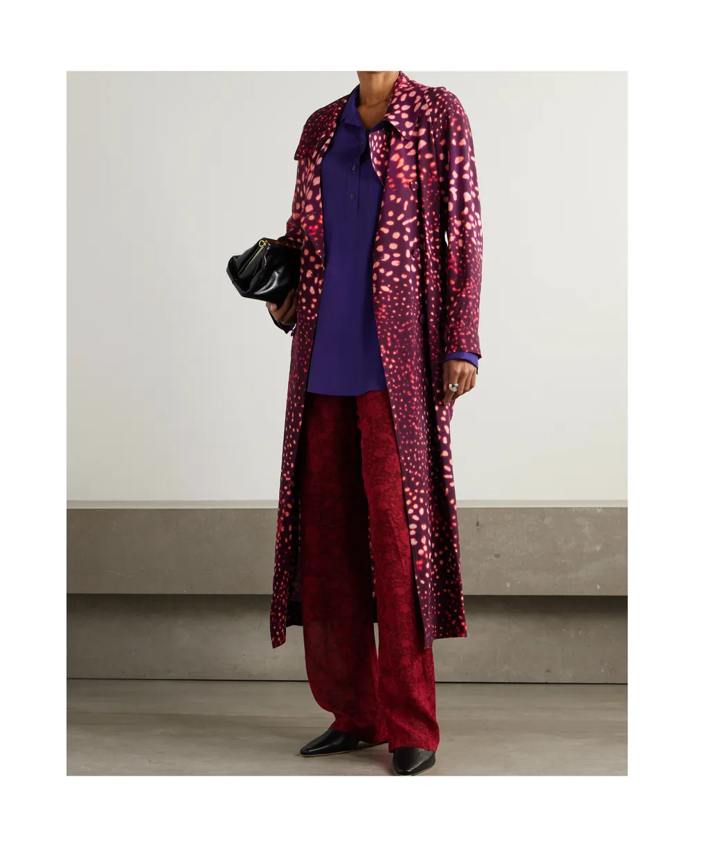Double Breasted Trench Coat