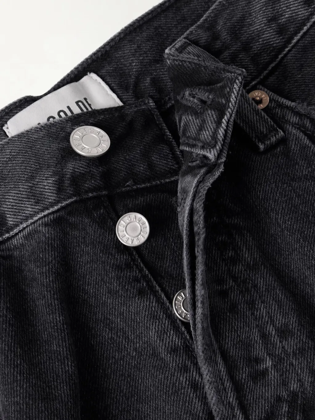 High Waist Straight Jeans