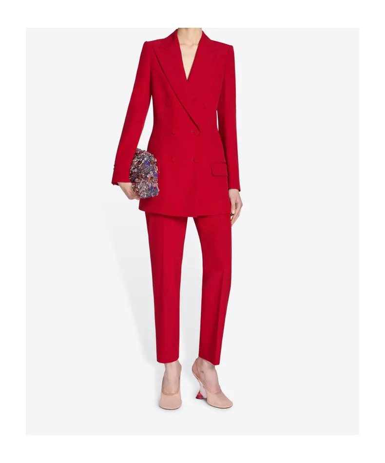 Long-Sleeved Suit Jacket