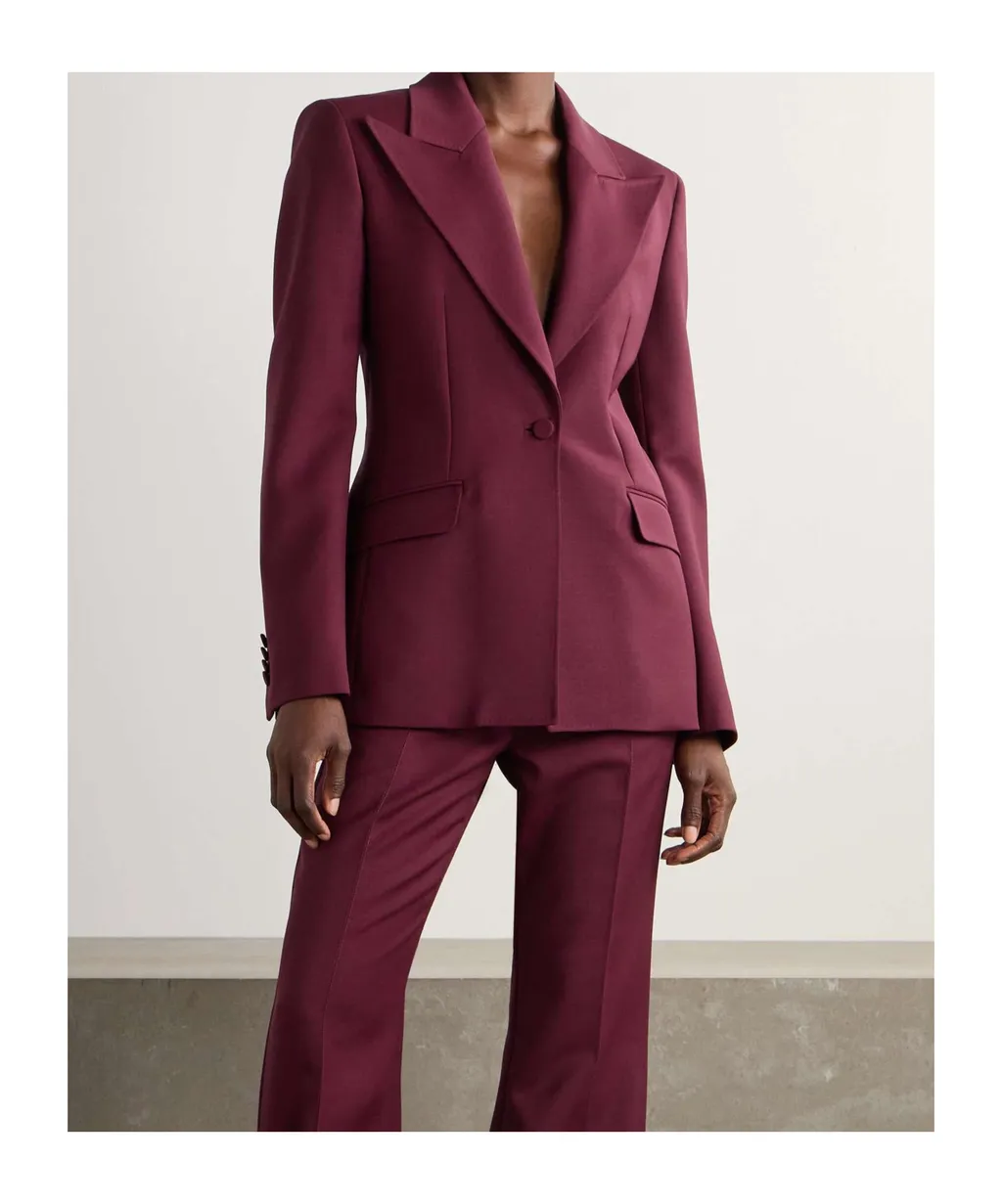 Long-Sleeved Suit Jacket