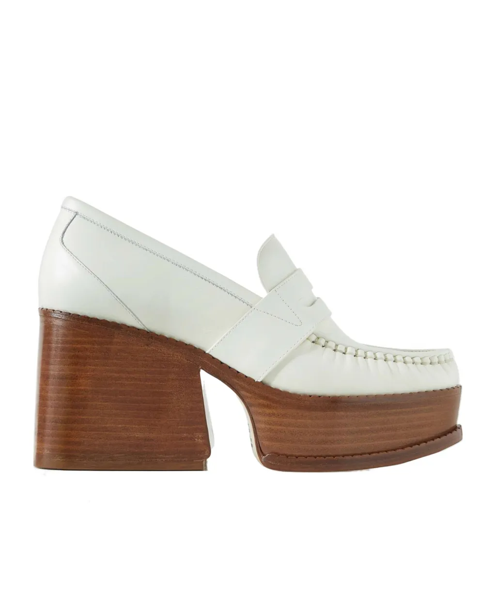 Thick-Soled Loafers