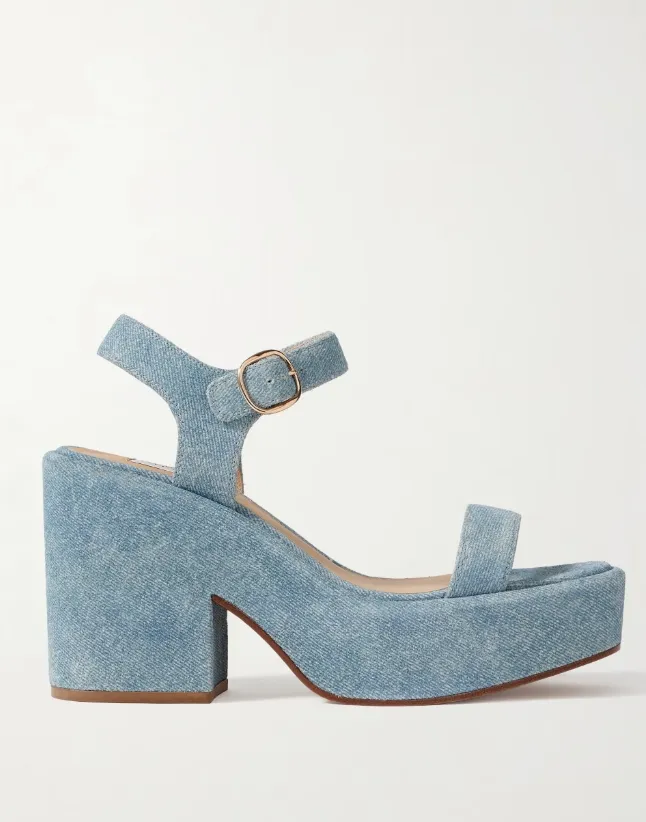 Round Toe High Heel Sandals