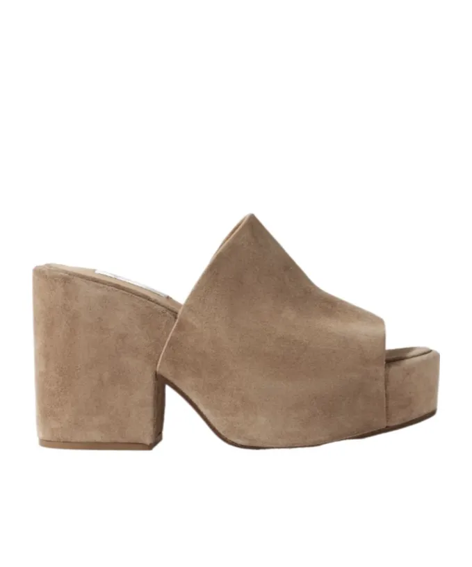 Round Toe High Heel Sandals