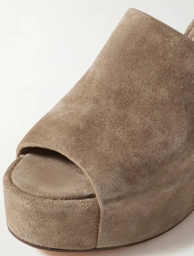 Round Toe High Heel Sandals
