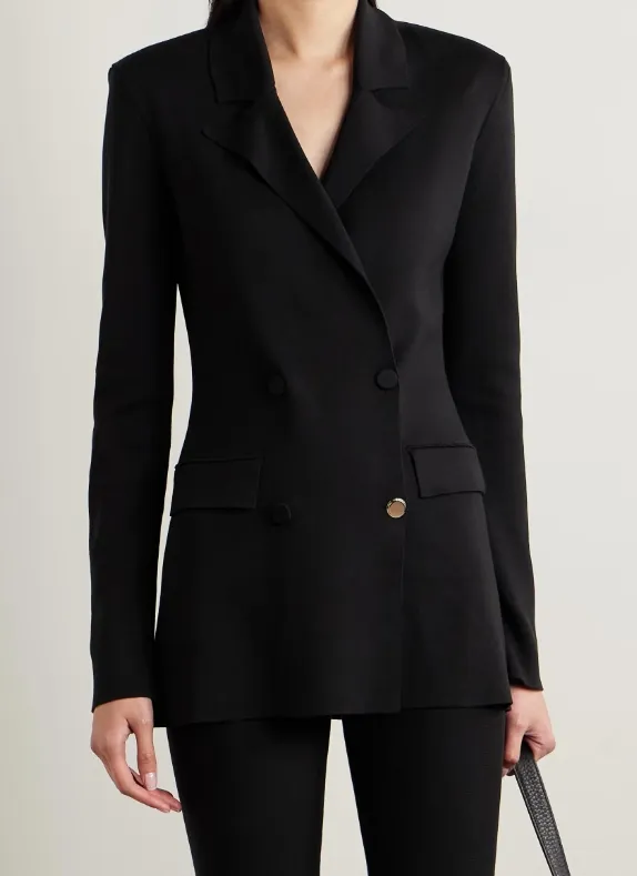 Lapel Long-Sleeved Suit Jacket