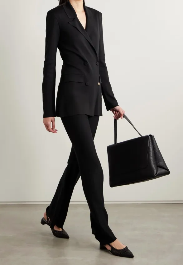 Lapel Long-Sleeved Suit Jacket