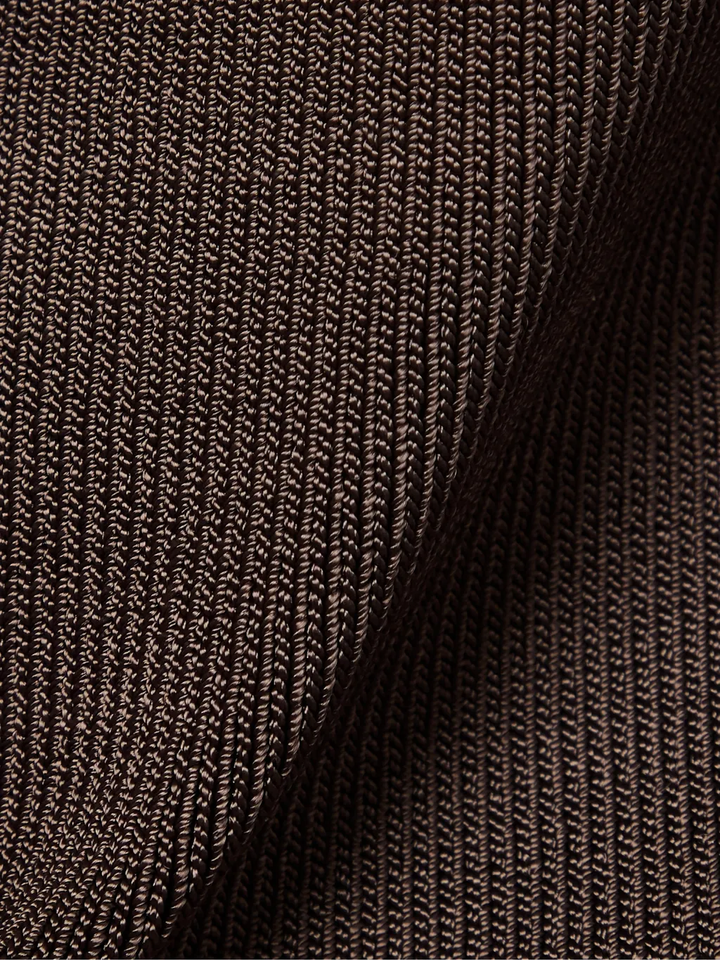 Stretch Knit Cropped Bra Top