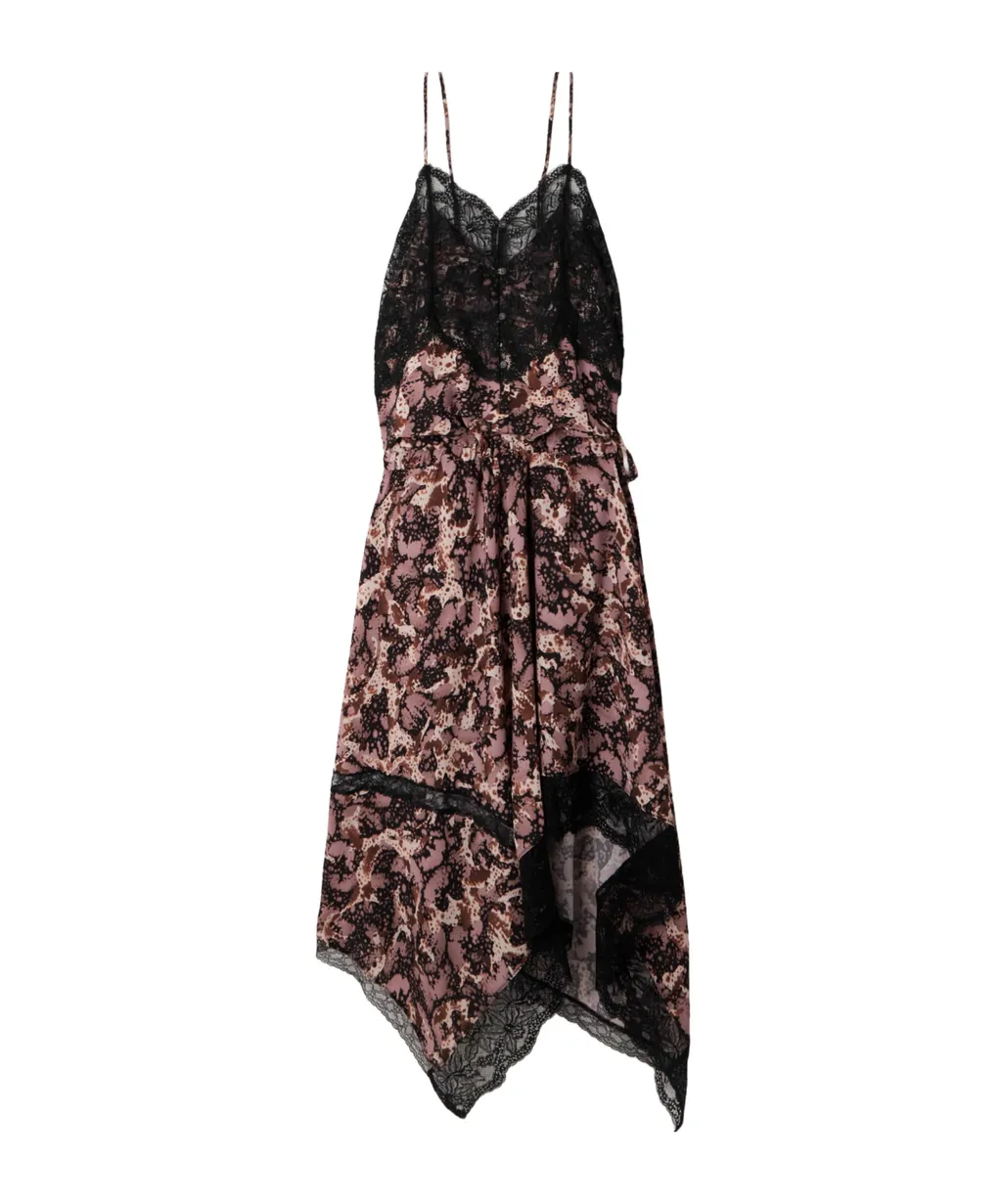 Asymmetrical Midi Dress