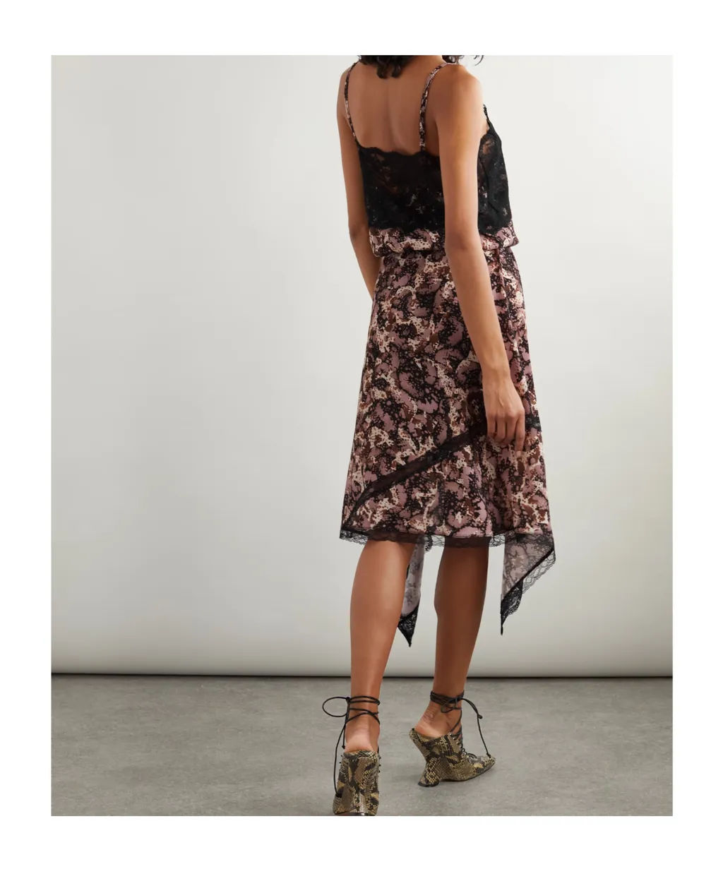 Asymmetrical Midi Dress