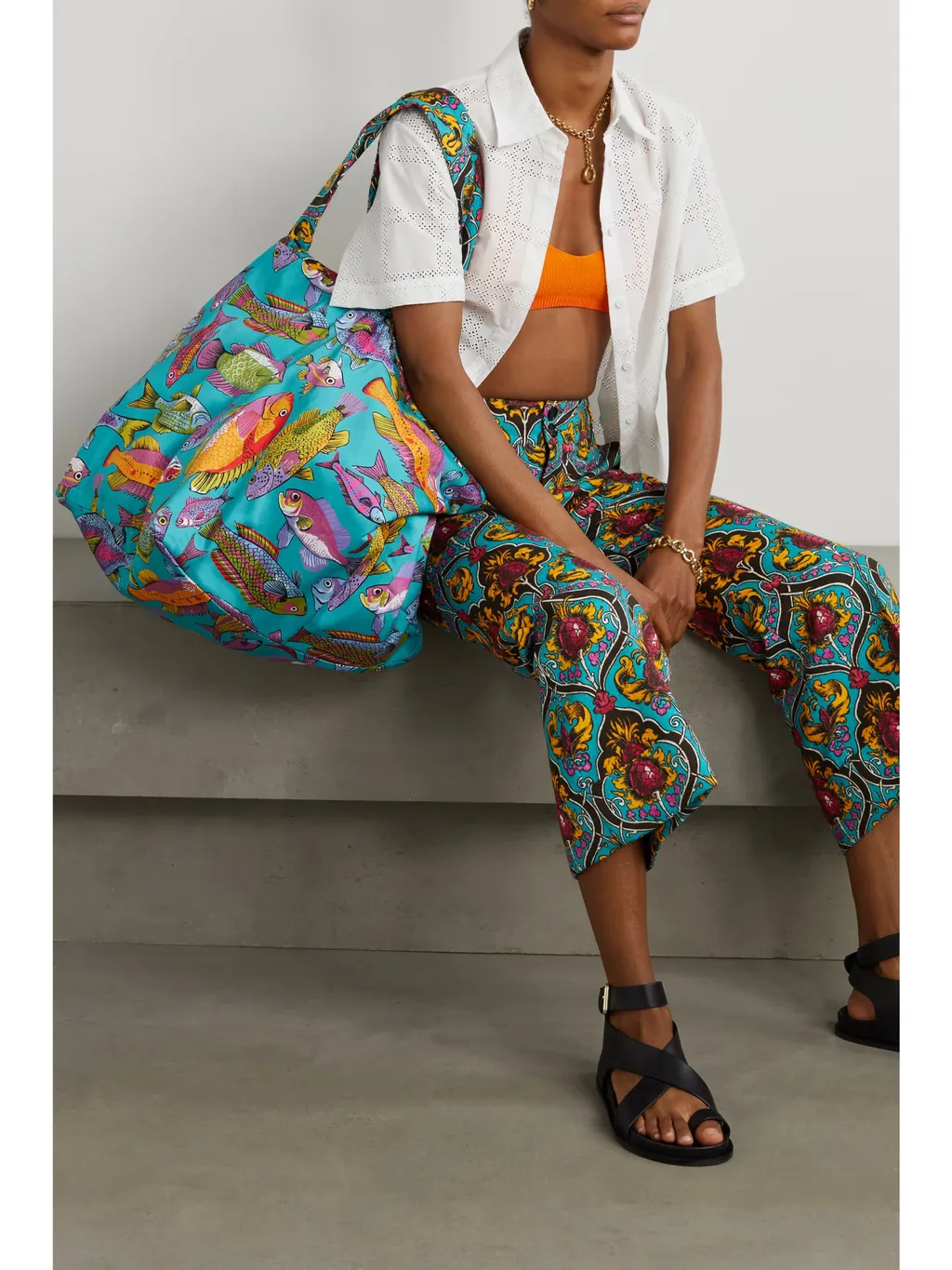 Printed Handbag