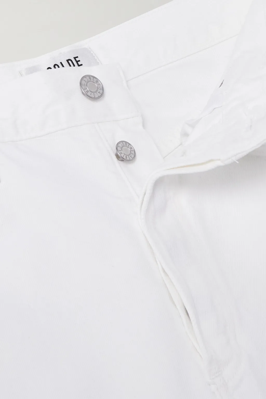 Denim Trousers With Belt Loops