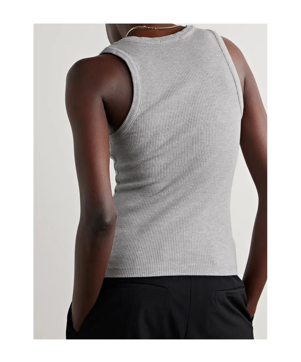 Ribbed Stretch Vest