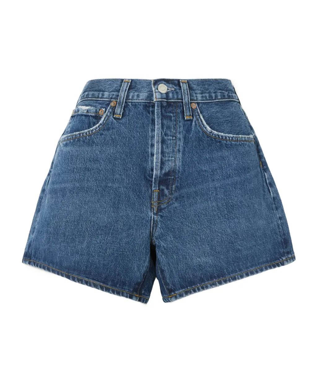 High Waist Denim Shorts