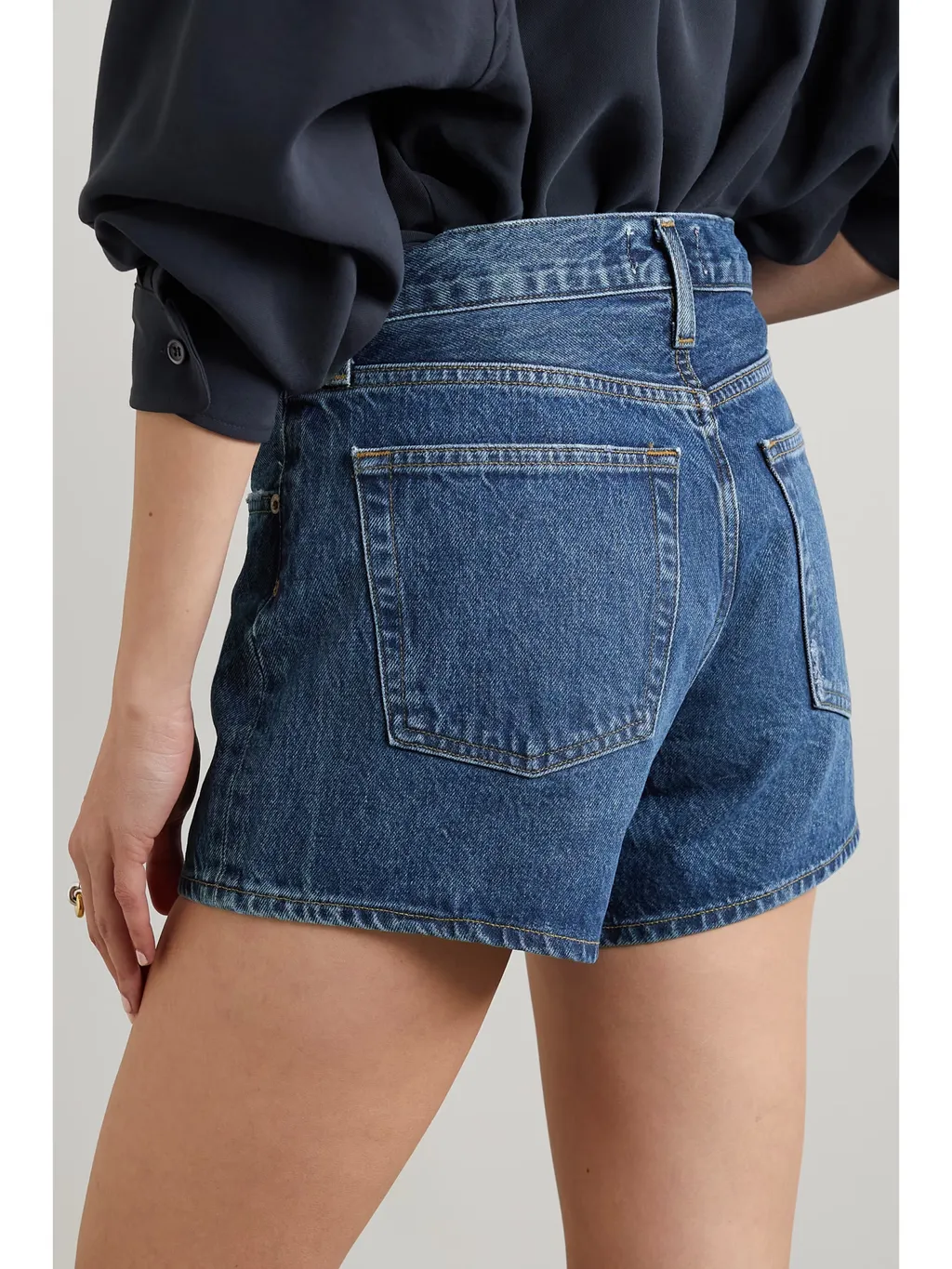 High Waist Denim Shorts