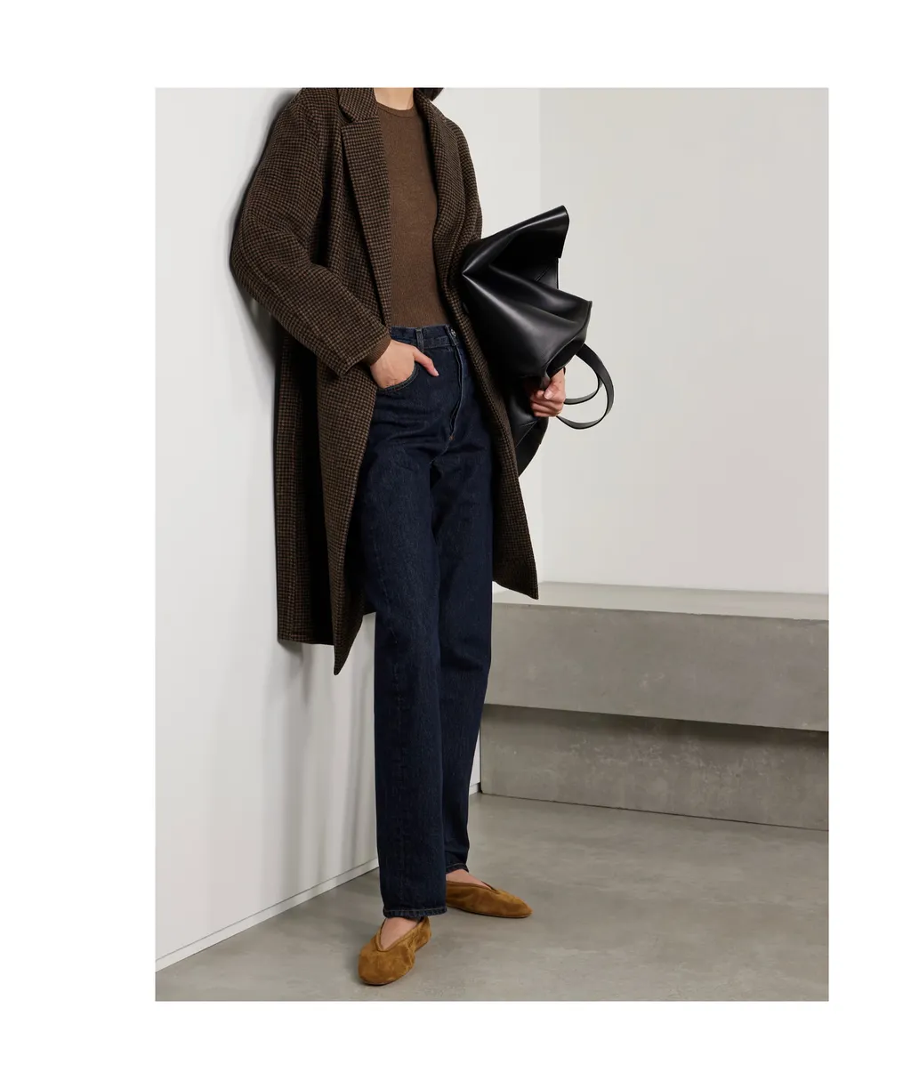 High Waist Straight Jeans