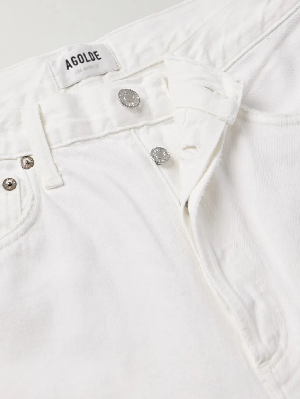 High Waist Denim Trousers