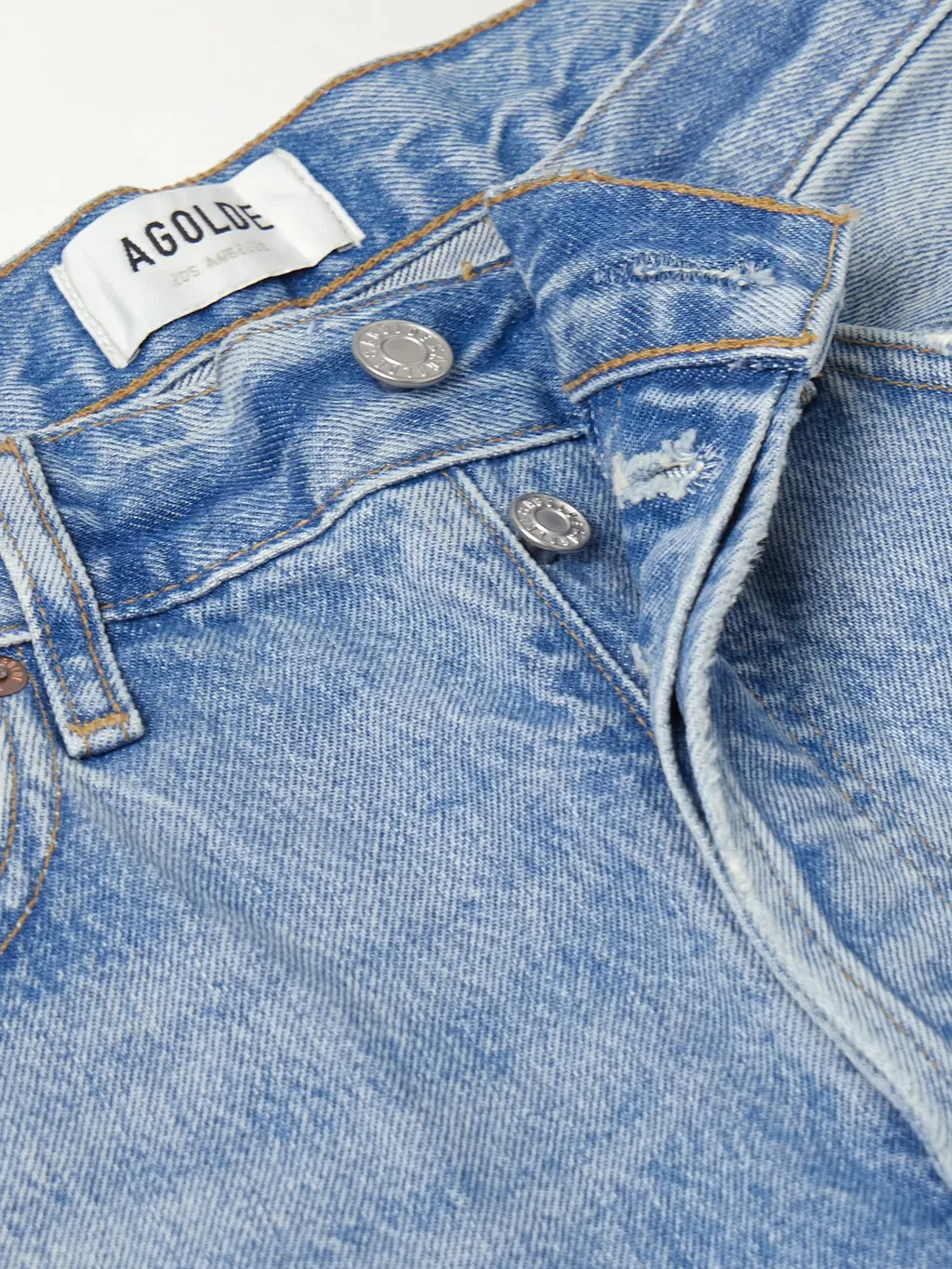 High Waist Straight Jeans