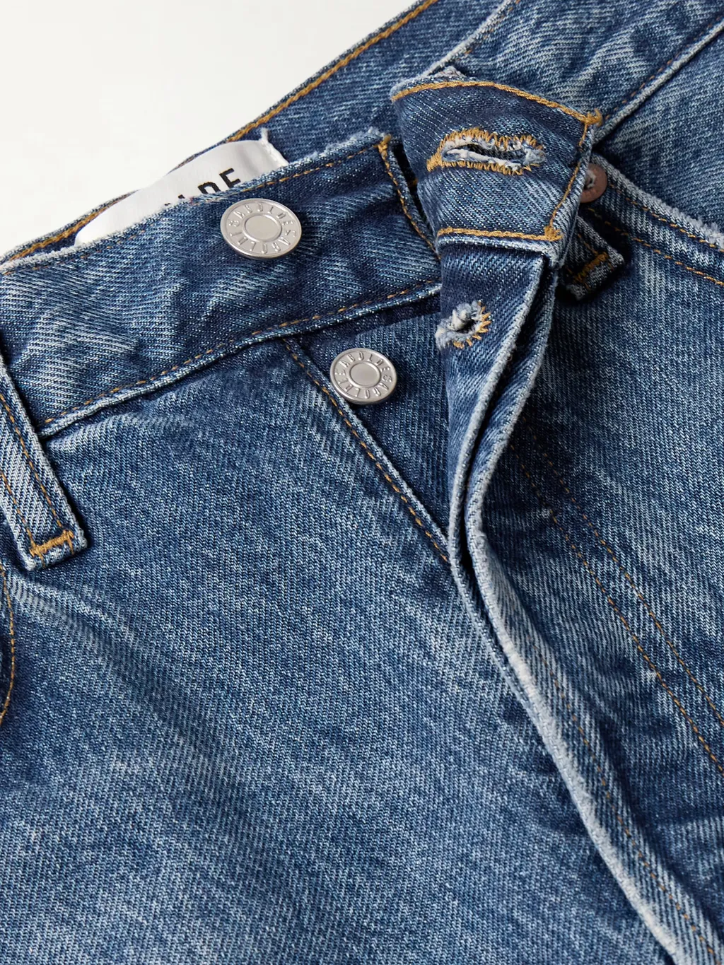 High Waist Straight Jeans